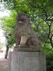 新井天神北野神社の狛犬