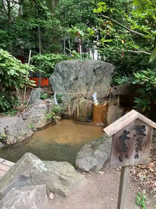 生田神社の庭園