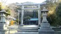 洲崎神社の鳥居