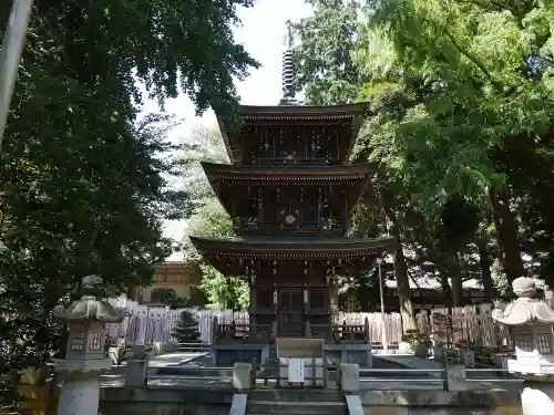 豊川閣　妙厳寺の塔