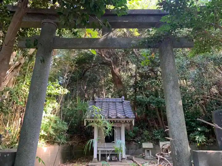 稲荷神社の鳥居