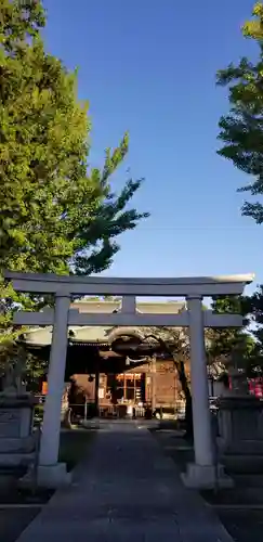 半田稲荷神社の鳥居