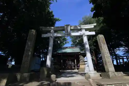 熊野福藏神社の鳥居