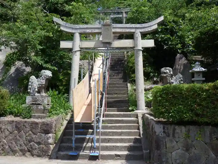天佐志比古命神社の鳥居