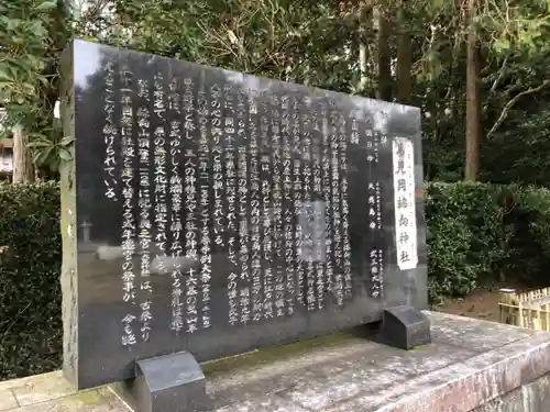 馬見岡綿向神社の歴史