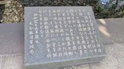 鉄道神社の歴史