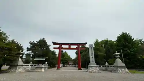 北海道護國神社の鳥居