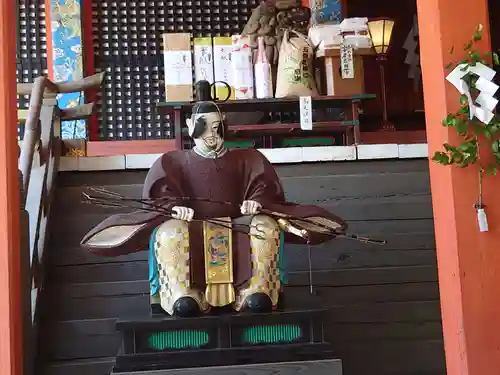 御香宮神社の像