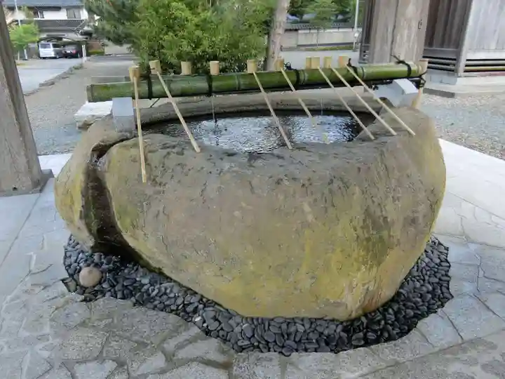 佐太神社の手水舎