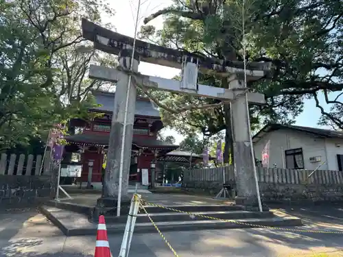 七所宮の鳥居