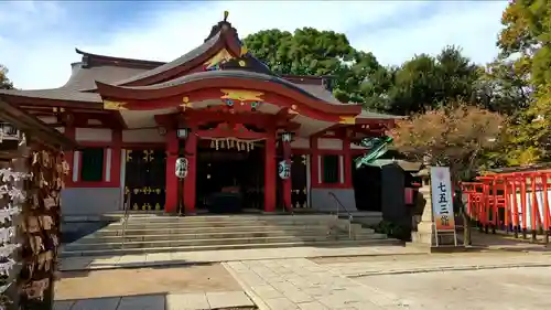 品川神社の本殿・本堂