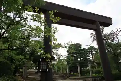 開成山大神宮の鳥居