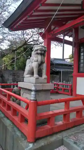 島田神社の狛犬