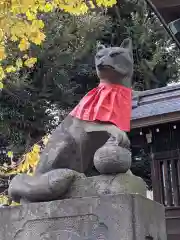 池尻稲荷神社の狛犬