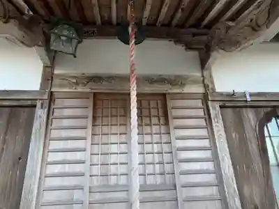 小山毘沙門堂の本殿・本堂