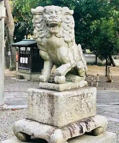 真宮神社の狛犬