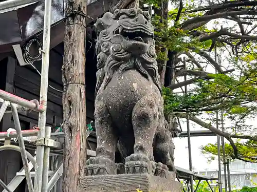 手稲神社の狛犬