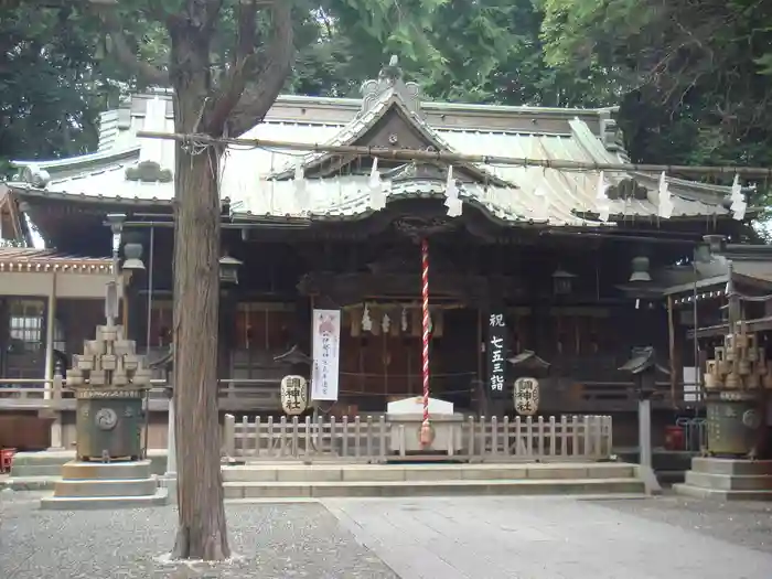 調神社の本殿