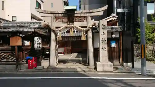 白山神社の鳥居