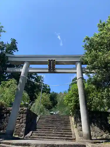 村山浅間神社の鳥居