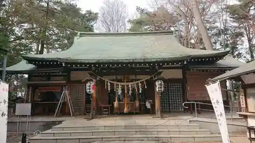 下高井戸八幡神社の本殿・本堂