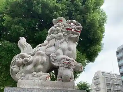 荻窪白山神社の狛犬
