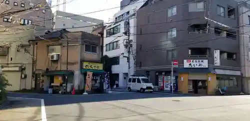 出世稲荷神社（柳森神社境外摂社）の周辺