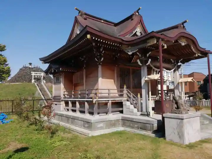 飯塚冨士神社の本殿・本堂