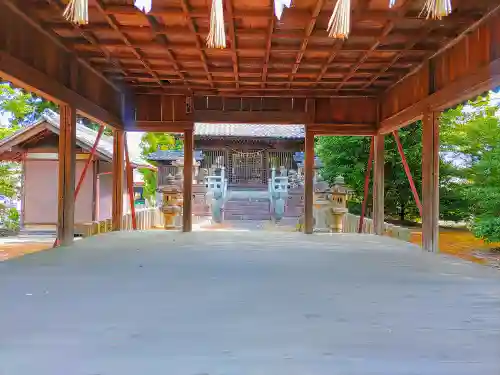 河俣下神社（一色川俣）の本殿