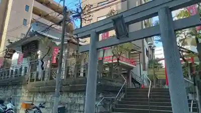 妻戀神社の鳥居