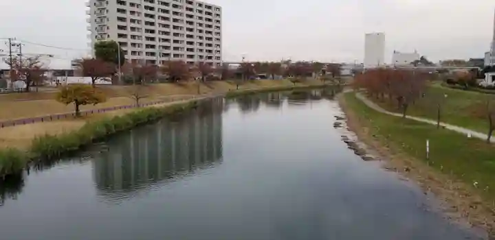 荒木稲荷大明神の周辺