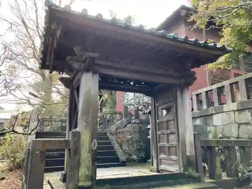 英勝寺の山門・神門