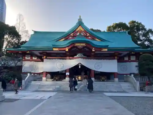 日枝神社の本殿・本堂