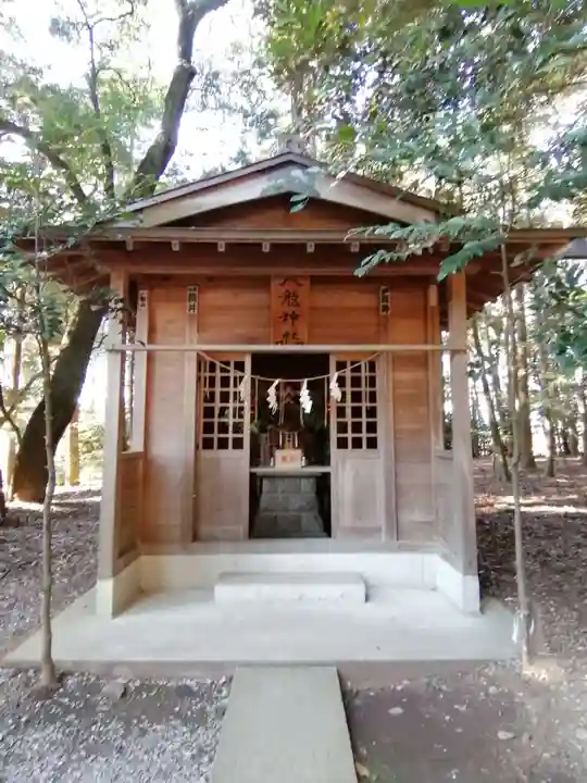 間々田八幡宮の本殿・本堂