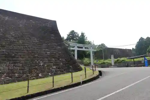 宮城縣護國神社の鳥居