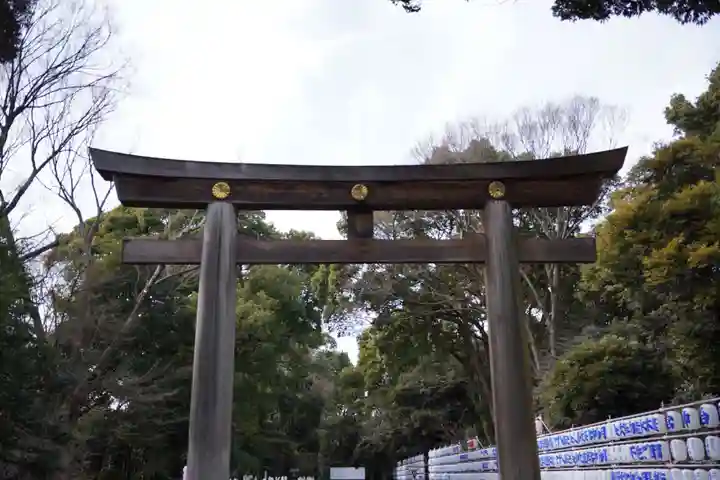 明治神宮の鳥居