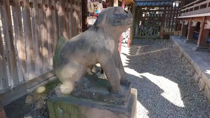 牛嶋神社の狛犬