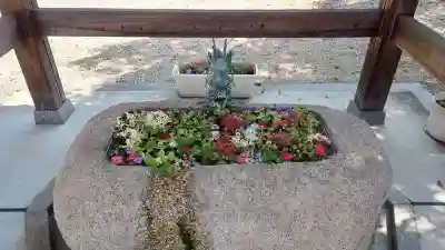 神館神社の手水舎