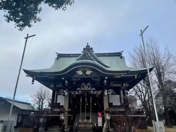 諏訪神社の本殿・本堂