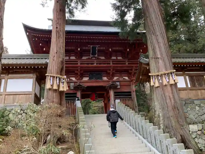 牛伏寺の山門・神門
