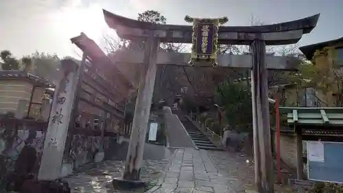 粟田神社の鳥居