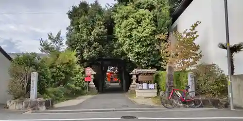 許波多神社（五ケ庄鎮座）の景色
