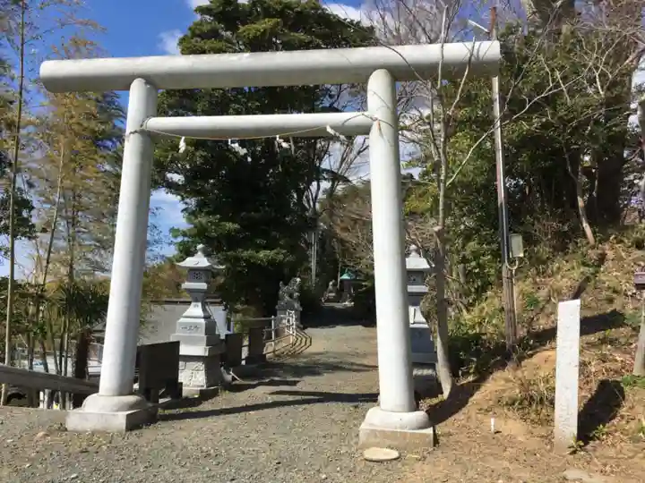 佐波波地祇神社の鳥居