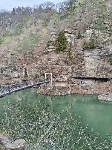 塔のへつり(福島県)