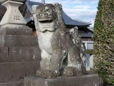 富永神社の狛犬