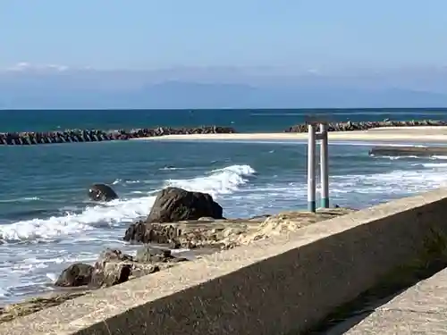 つぶてヶ浦鳥居（伊勢神宮遥拝所）の鳥居