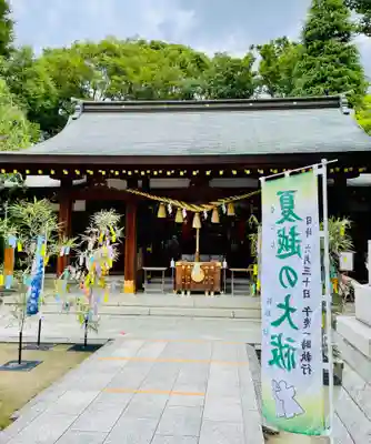 新田神社の本殿・本堂