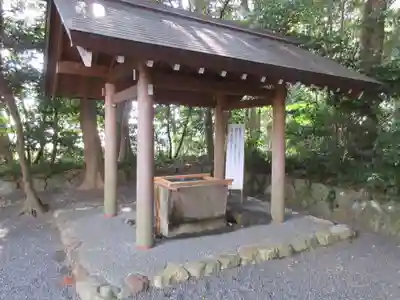 伊雜宮（皇大神宮別宮）の手水舎
