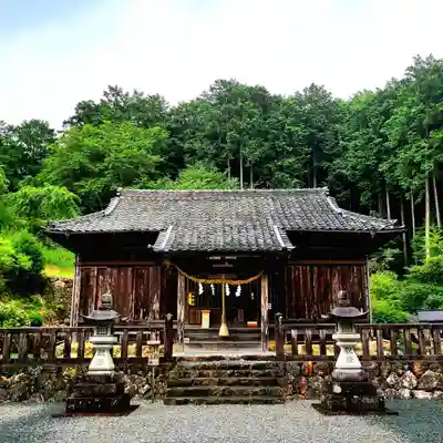 蜂前神社の本殿・本堂