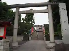 中野沼袋氷川神社の鳥居